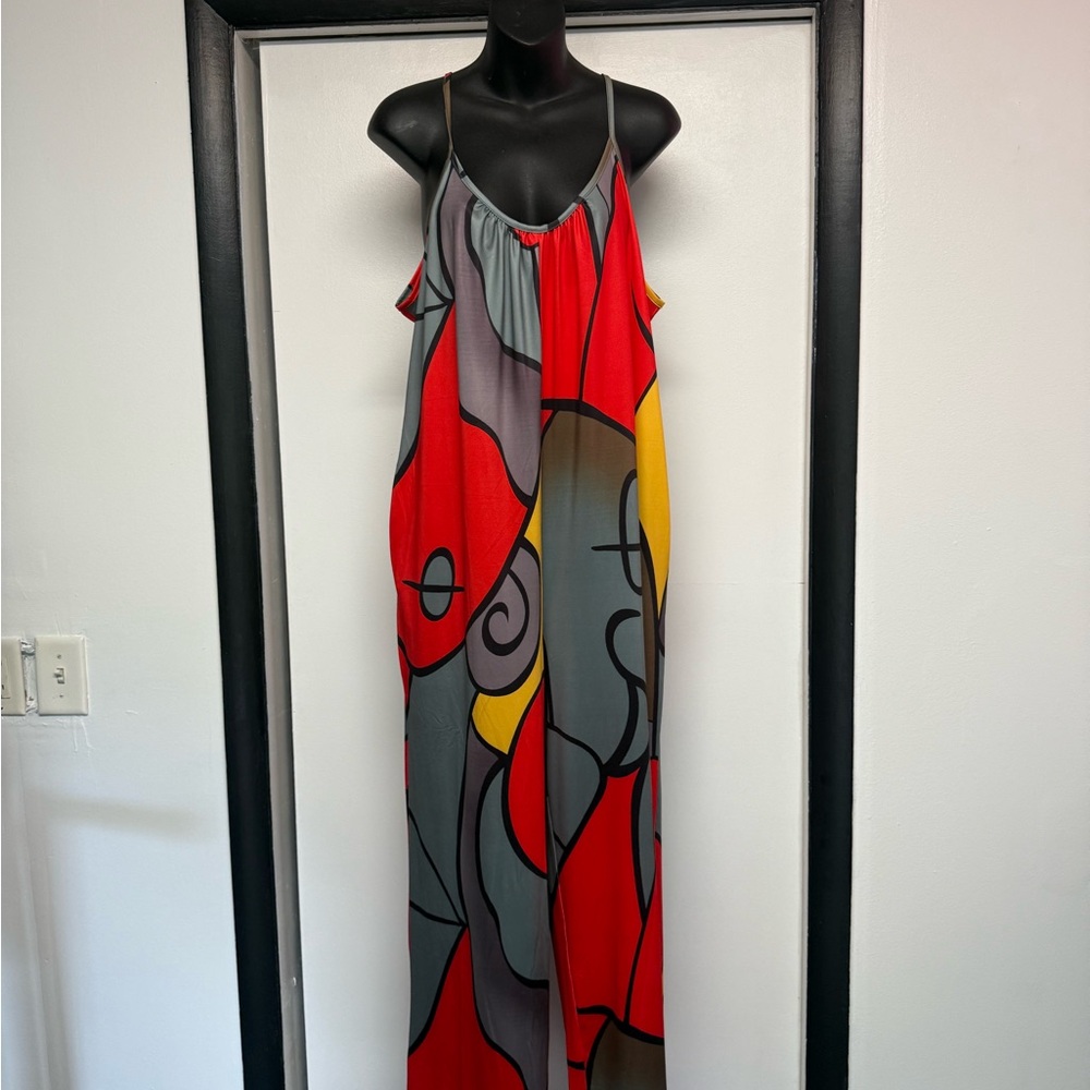 Colorful Abstract Romper